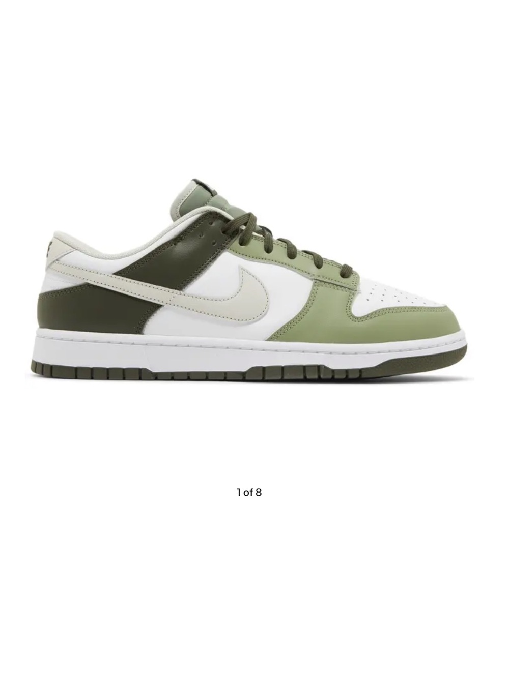 Nike Men’s Dunk Low 'Oil Green' Size 8
